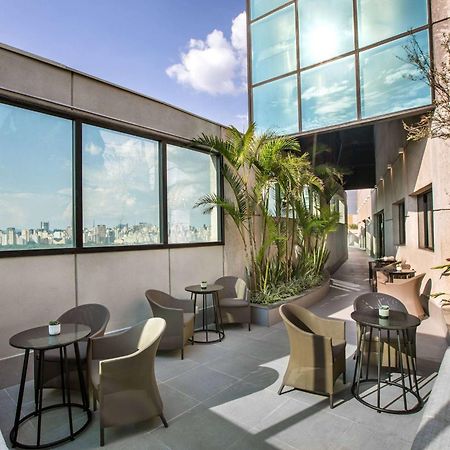 Готель Melia Jardim Europa Сан-Паулу Екстер'єр фото The rooftop lounge at the hotel