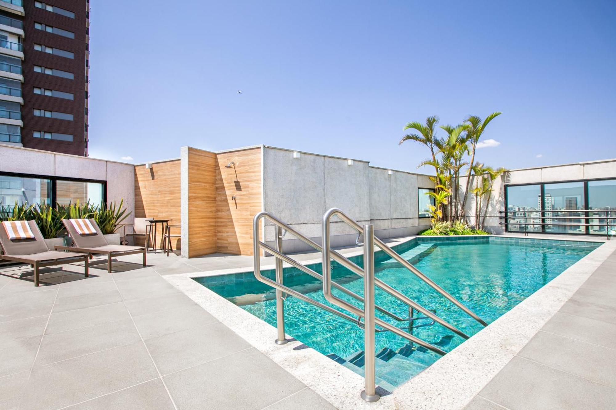 Готель Melia Jardim Europa Сан-Паулу Екстер'єр фото Rooftop pool