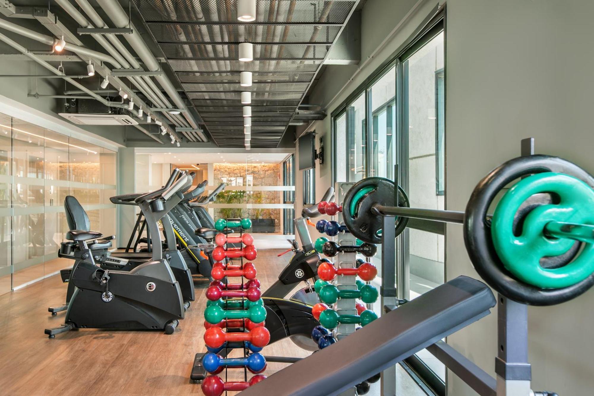 Готель Melia Jardim Europa Сан-Паулу Екстер'єр фото The gym at the 1000 Museum